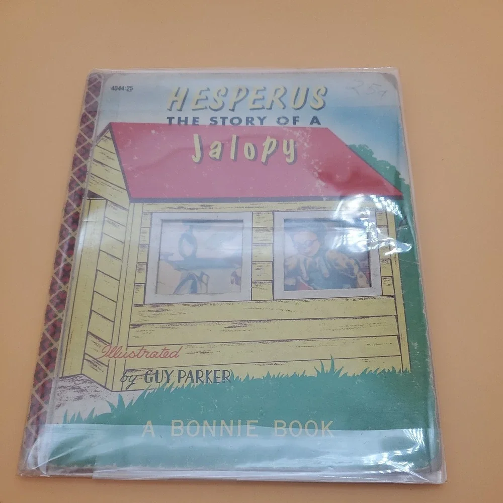 Hesperus Vintage Bonnie Book Story of a Jalopy 1954 Guy Parker‎ RARE HC